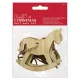 Wooden Hanging Decoration - Rocking Horse